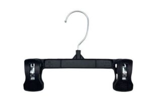 Recycled Black 8" Pinch Grip Bottom Hanger