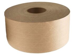 Kraft paper reinforced packing tape, 2.8" wide x 450 feet long