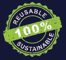 Sturdy Reusable Limited Edition Shopping Bags Sold by Case - Image 2