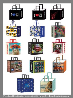 Reusable shopping bags