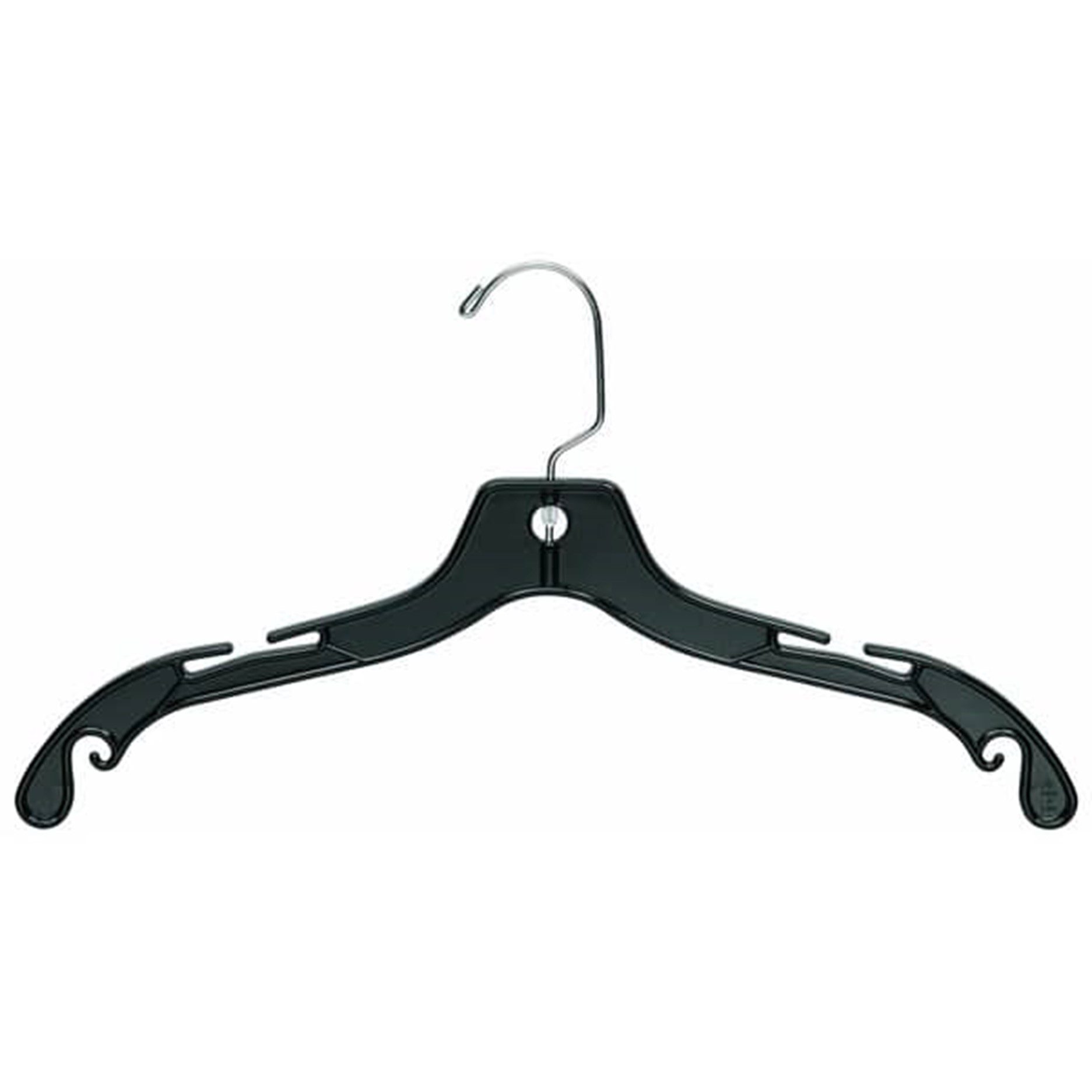 17" New Heavy Duty Top Black Hanger