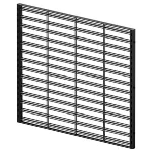Grid Panel Black